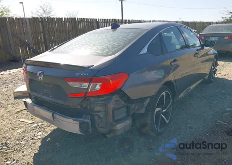 2019 Honda Accord Sport from USA, damaged, VIN 1HGCV1F33KA172186